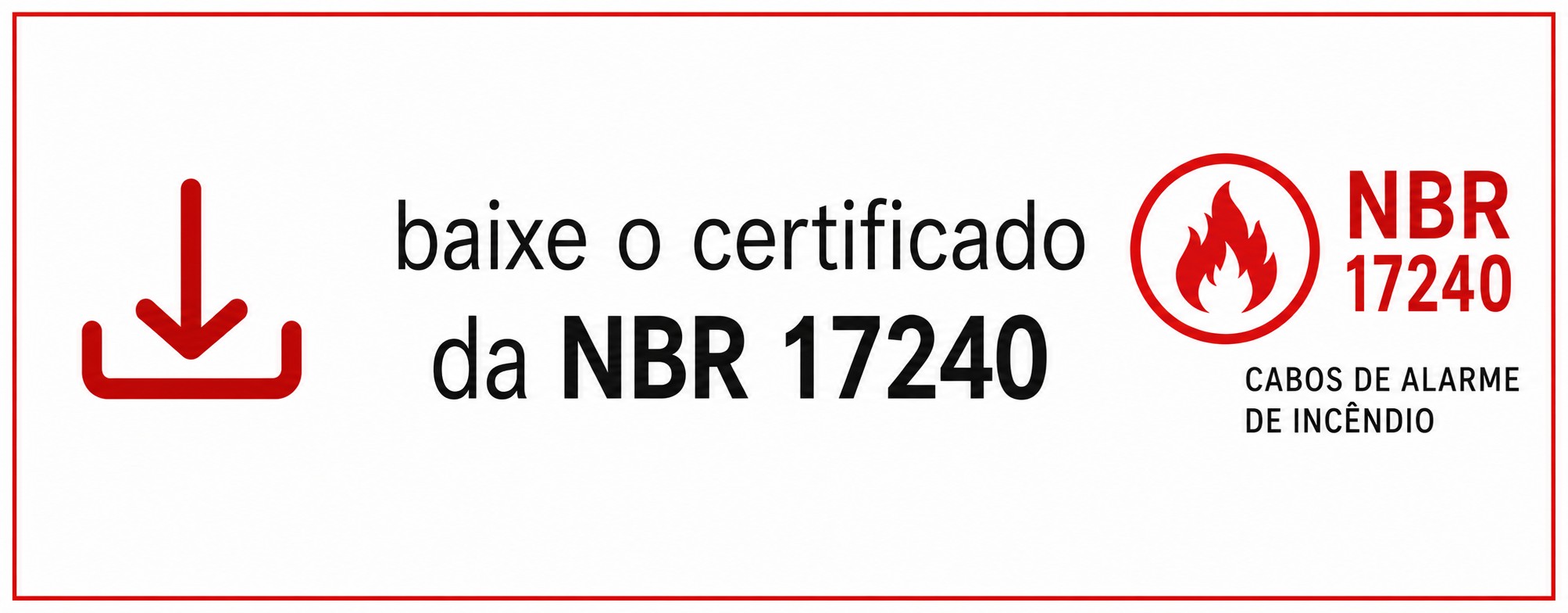Certificado NBR 17240